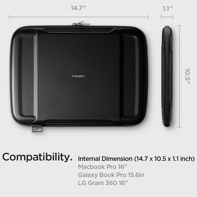 Tas Laptop Pro 1416 2 Spen Rugged Armor Pro Sleeve Case