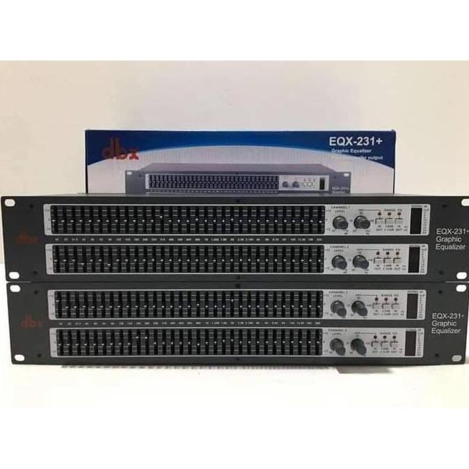 Equaliser dbx eqx 231+ ekualiser dbx eqx 231 plus equalizer dbx eqx231 plus subwoofer