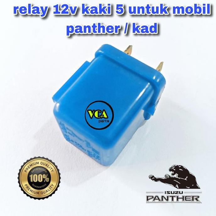 Autonix- Relay 12V Kaki 5 ( 5P ) Untuk Mobil Panther/Kad.