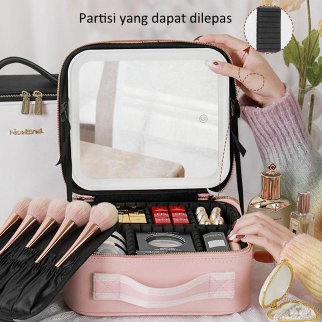 Tempat Make Up Tas Kosmetik Make Up Kotak Make Up Kosmetik Tempat Make Up Led Makeupartist Bag Mua B