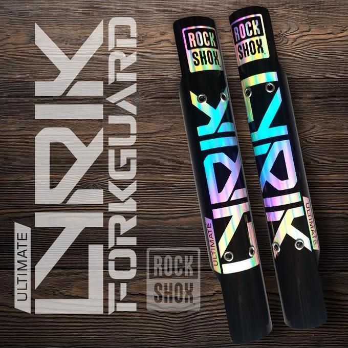 Parling Laris Special Motif Simpel Rockshock / Fork Guard / Aksesoris Mtb / Pelindung Skok Depan Sep