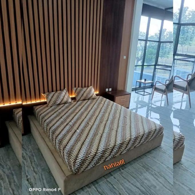 Sleeprm- Sprei Homemade Batik Uk.200X200 T30//Sprei Batik Klasik//Sprei Batik Ukuran Jumbo
