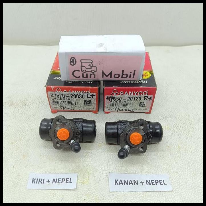 TERLARIS WHELL CYLINDER COROLLA TWINCAM BELAKANG 47550-70 - 20120-20030 SANYCO 