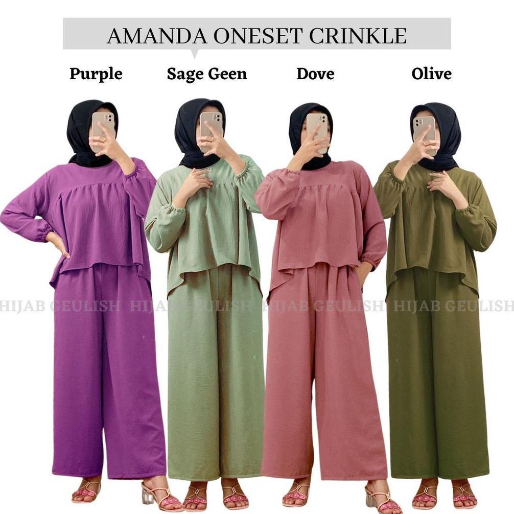 Diskont Amanda One Set Crinkle / One Set Serut