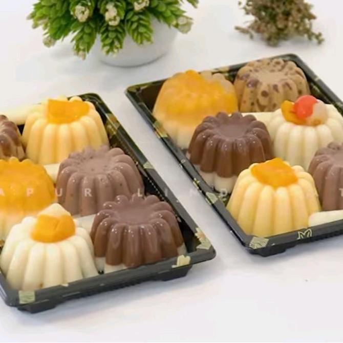 Kualitass- Cetakan Puding  Green Leaf 0951 /Mini Polkadot Cetakan Puding Baby