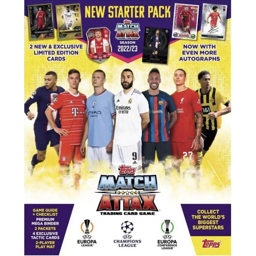 Ready MATCH ATTAX UEFA Champions League 2022/2023 Edition Starter Pack