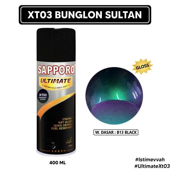 Wrnawrni- Sapporo Ultimate Xt 03 Bunglon Sultan / Sapporo Spray / Cat Semprot