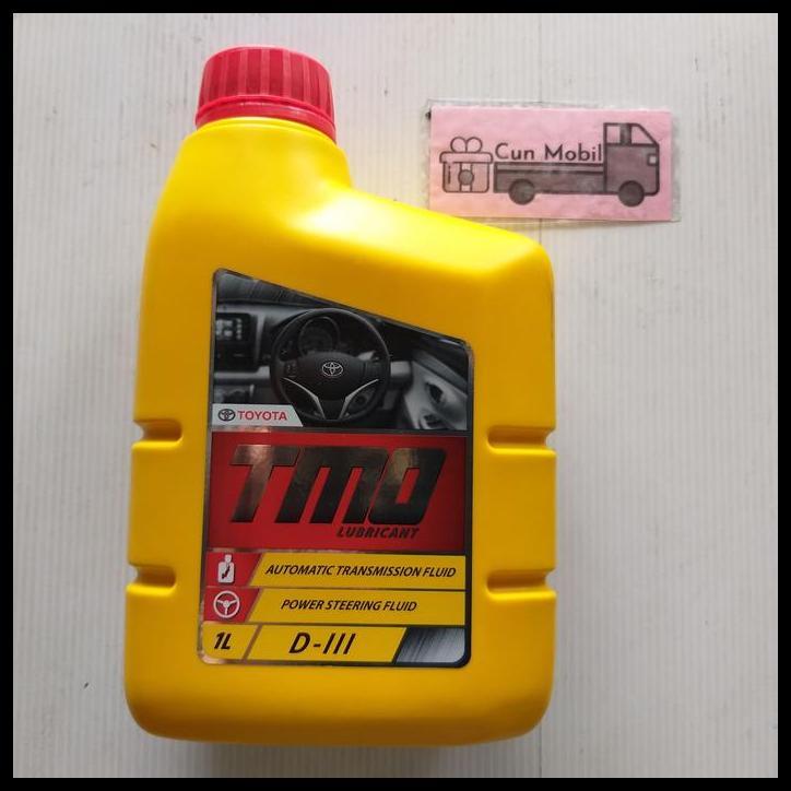 TERBARU OLI ATF TMO D III , OLI POWER STEERING TMO 1 LITER