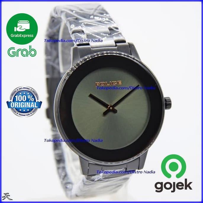 SALE STOCK JAM TANGAN POLICE PRIA / JAM COWOK MODEL P-12JSR-04 ORI