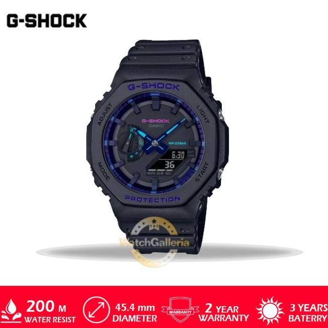 Jam Tangan Pria Casio G-Shock GA-2100VB-1ADR / GA-2100VB-1A / GA2100VB