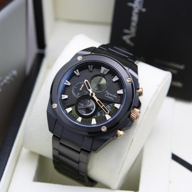 [ ORINAL ] Jam Tangan Pria Alexandre Christie 6646 AC 6646 MC