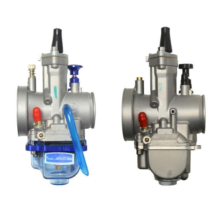 New  Karburator Karbu Pwk21 24 26 28 30 32 34 Keihin Sudqo Blue Series Transparent Transparan Kawasa