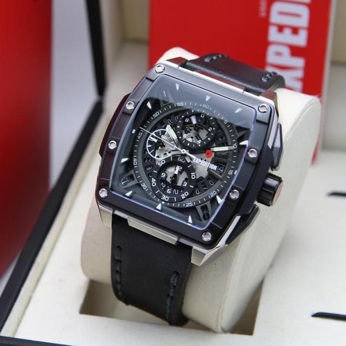 [ ORINAL ] Jam Tangan Pria / Cowok EXPEDITION 6815 E 6815 Kulit