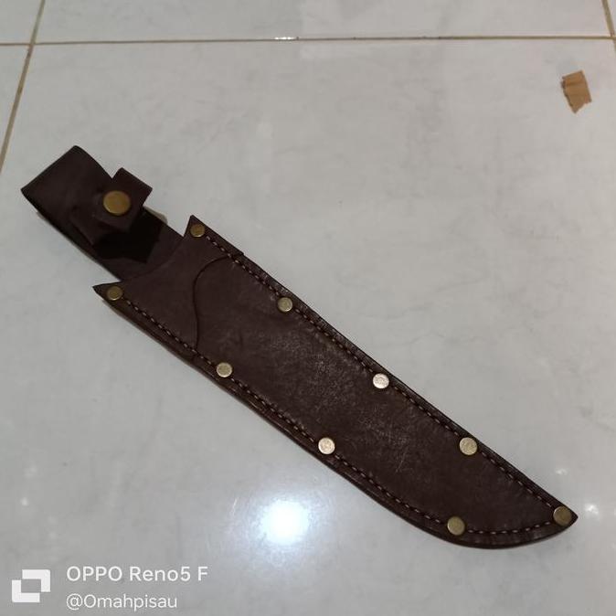 Sarung kulit pisau sticking F dick victorinox 20-22 cm