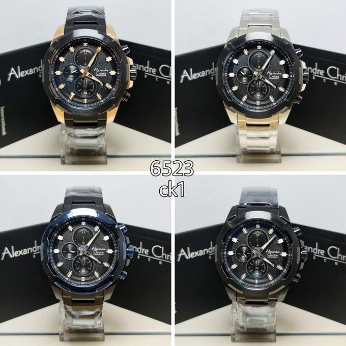 Jam tangan pria Alexandre Christie AC6523MC 6523 ORINAL BERGARANSI