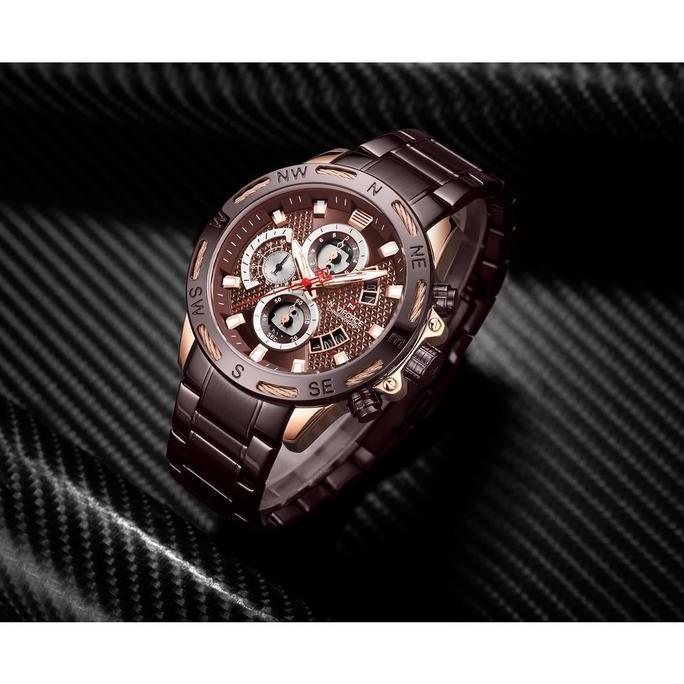 NAVIFORCE Jam Tangan Pria NF-9165M Stainles Steel
