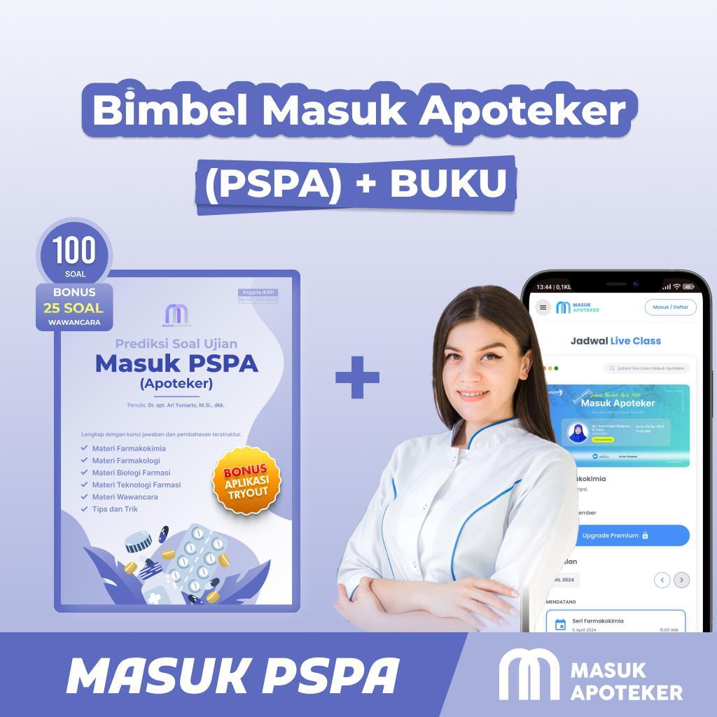 Masuk Apoteker Buku Dan Bimbel Prediksi Soal Ujian Masuk Pspa (Apoteker)