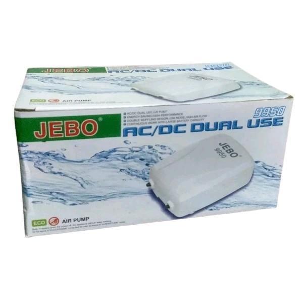 Aerator Acdc Jebo 9950 2 Lubang Pompa Acdc / Pompa Udara Usb Original Dan Terpercaya