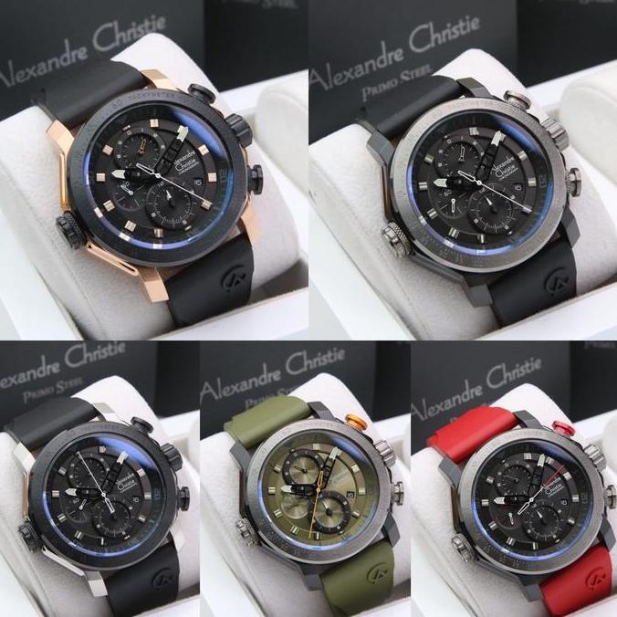 Jam Tangan Pria Alexandre Christie 6565 AC6565 AC 6565MC (ORINAL) Watches