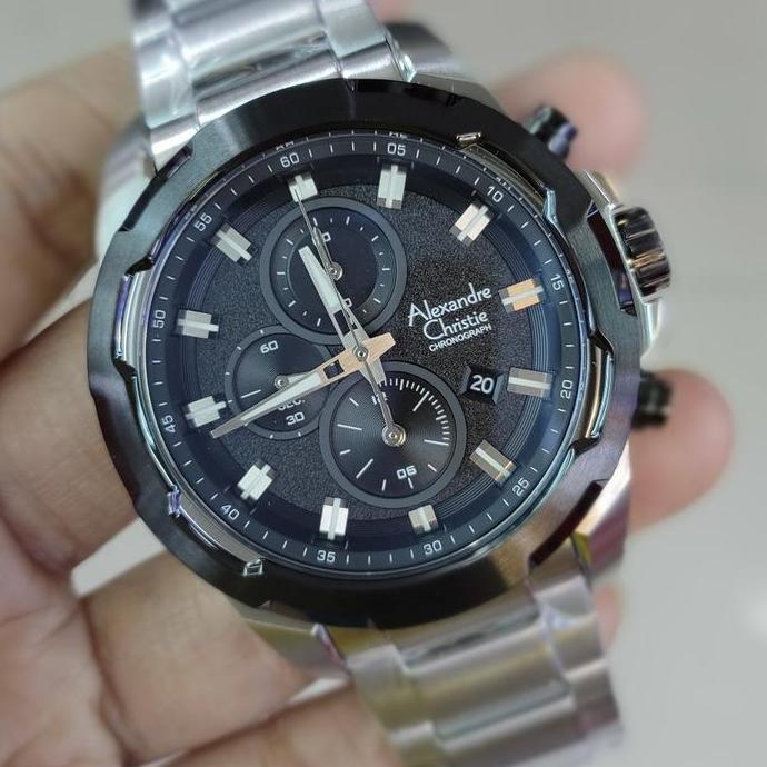 Jam Tangan Pria Alexandre Christie Ac 6523 MC Stainless Steel