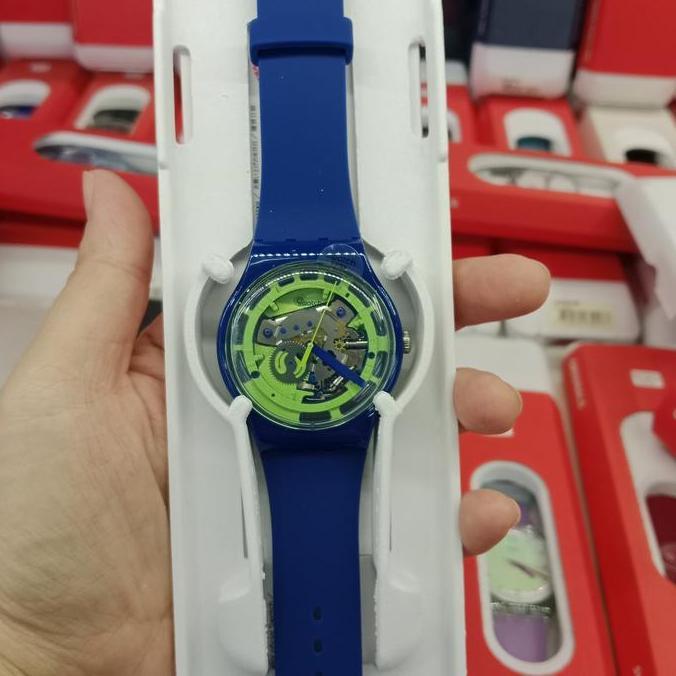SWATCH SUON147 GREEN ANATOMY Jam Tangan Pria