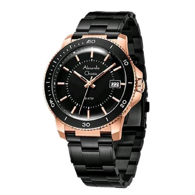Jam Tangan Pria Alexandre Christie 6141 AC 6141 AC6141 Orinal