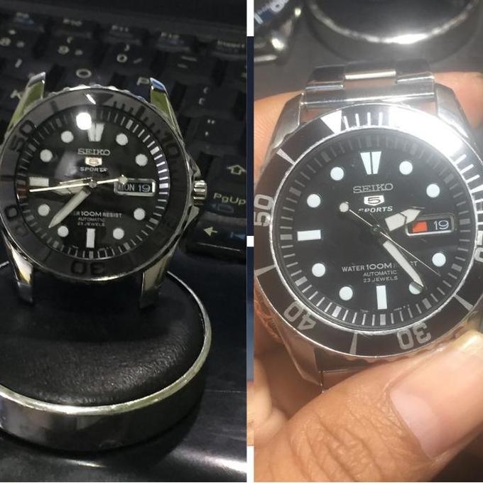 seiko sapphire crystal Snzf17 sea urchin- Doubledome snzf17
