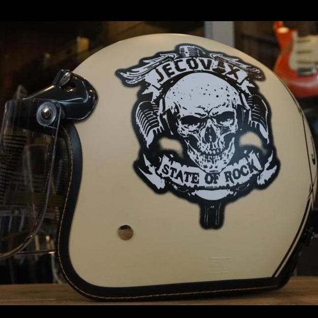 OK HELMET MOTOR RETRO GIGAS X JECOVOX //