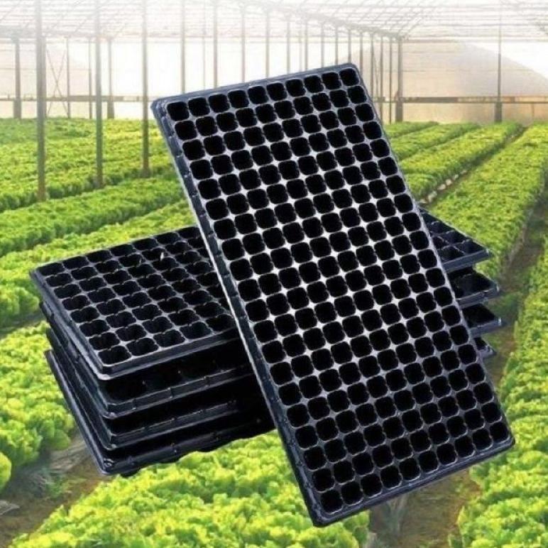 Bisa Cod Paket Hemat Tray Semai Tanaman Tray Penyemaian Bibit Tanaman Tray Semai Trai Semai No Holes