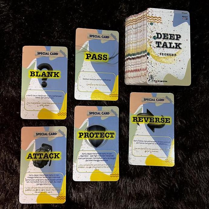 DEEP TALK - FRIENDSHIP | Kartu Permainan Kado Ulang Tahun Board Game