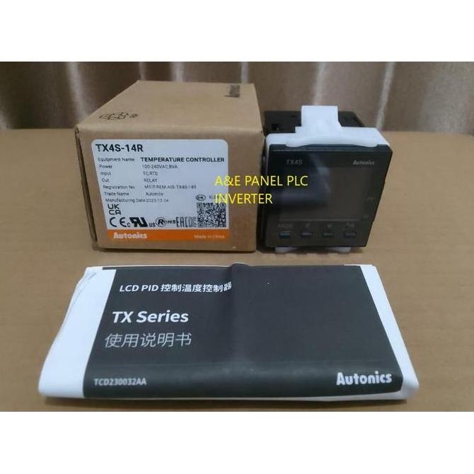 TEMPERATURE CONTROLLER AUTONICS TX4S-14R TX4S 14R TX4S14R