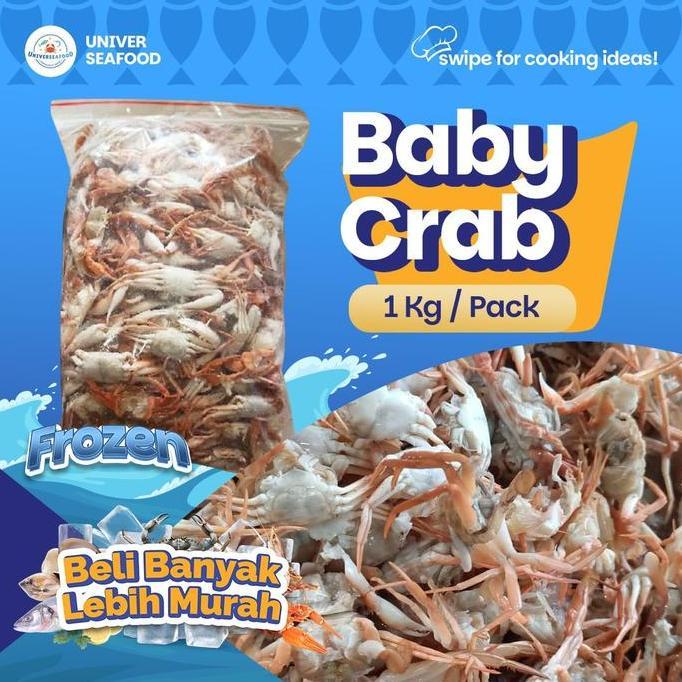 Baby Crab Frozen 1kg