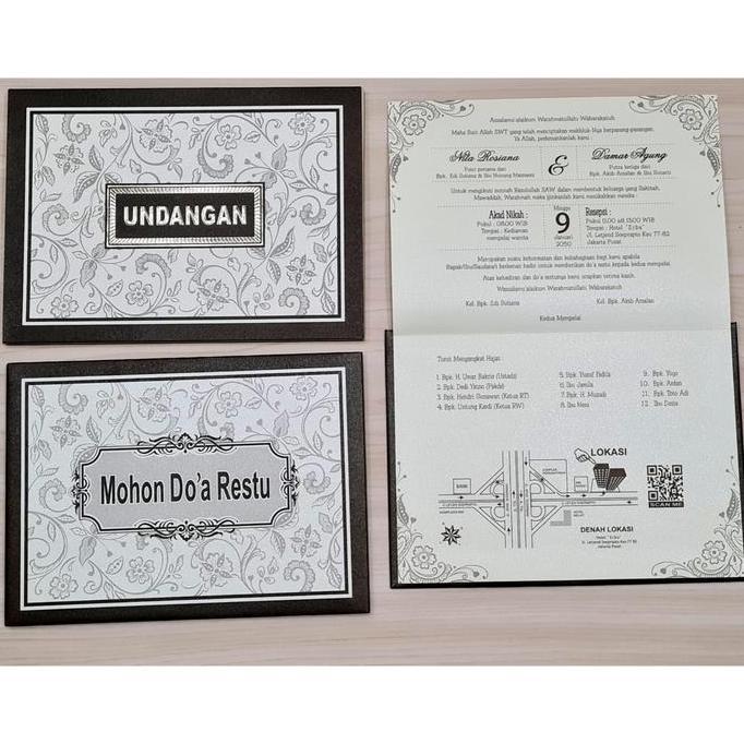 Blangko Kosong Undangan ERBA 2324 Isi 100 Lembar murah