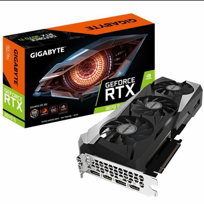 VGA Gigabyte RTX 3070 TI GAMING OC 8GB GDDR6