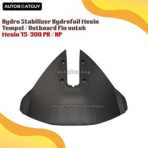 Hydro Stabilizer Hydrofoil Mesin Tempel / Outboard Fin untuk Mesin15-300PK/HP
