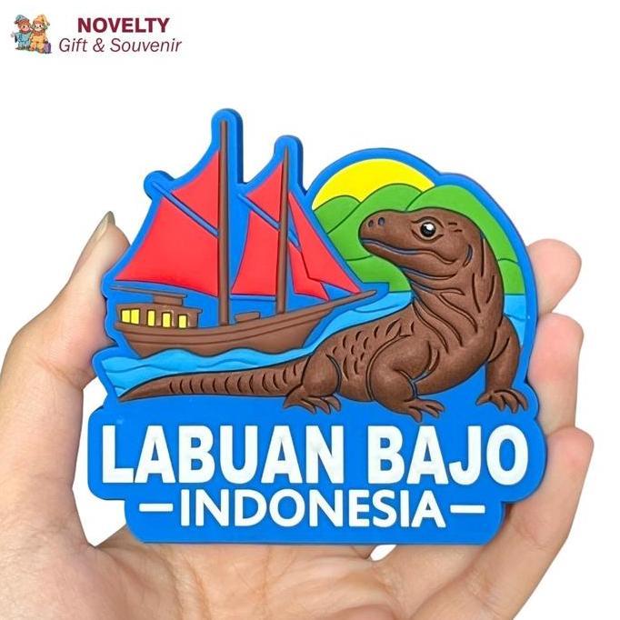 Souvenir Tempelan Magnet Kulkas Labuan Bajo NTT oleh oleh dari Nusa Tengara Timur Indonesia