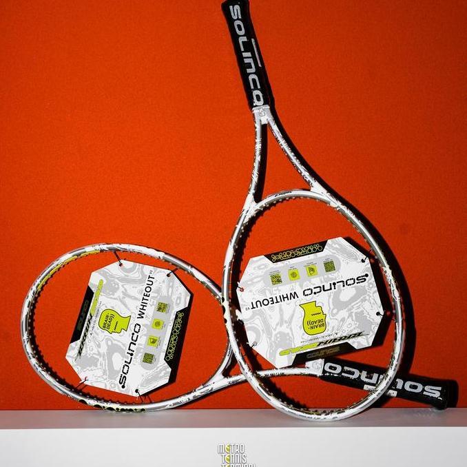 Solinco x Brain Dead Whiteout V2 Tennis Racket ( Raket Tenis Solinco )
