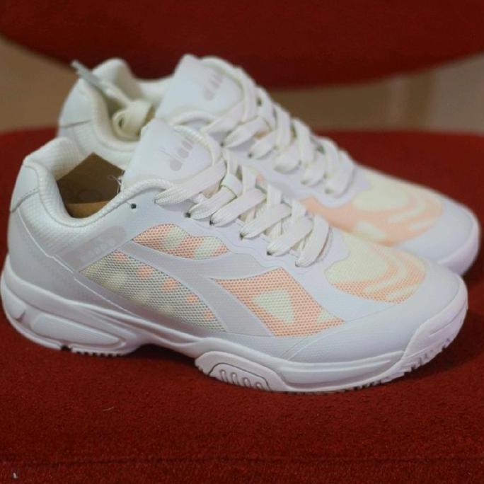 SEPATU TENNIS DIADORA FLAME BEIGE MINT