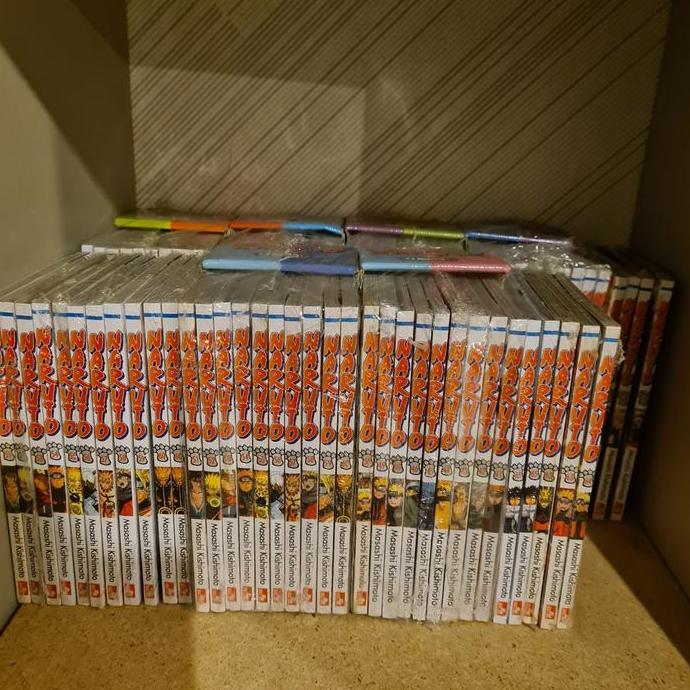 Komik Naruto Cabutan Vol 1-72 Segel Ori Lengkap Kualitas Terbaik Harga Termurah