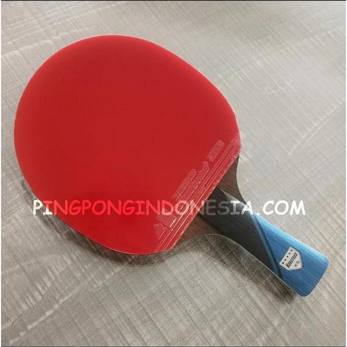 Kokutaku X5 - 5 Star Bet Pingpong Rakitan Custom Blade Carbon Set Kayu