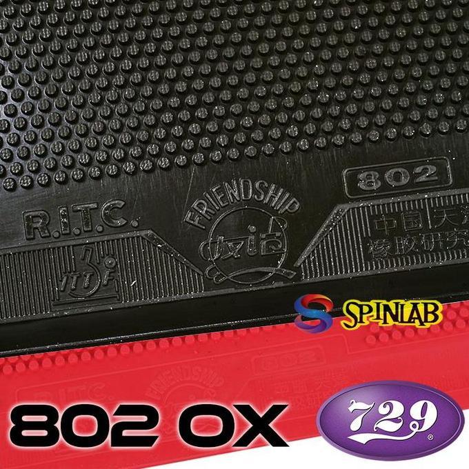 729 802 OX | Karet Pingpong Tenis Meja Bintik Pendek Bertahan