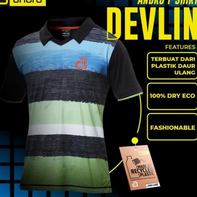 Kaos Shirt Tenis Meja Pingpong Andro Devlin