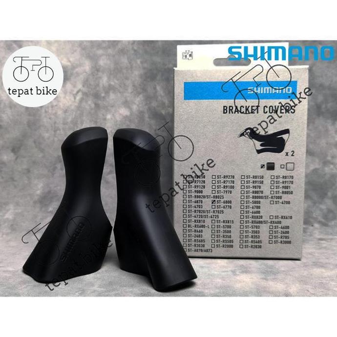 Hood Cover Bracket Covers Shimano Ultegra St-6800 / Tiagra St-4700 / 105 St-5800  Karet Brifter Shim