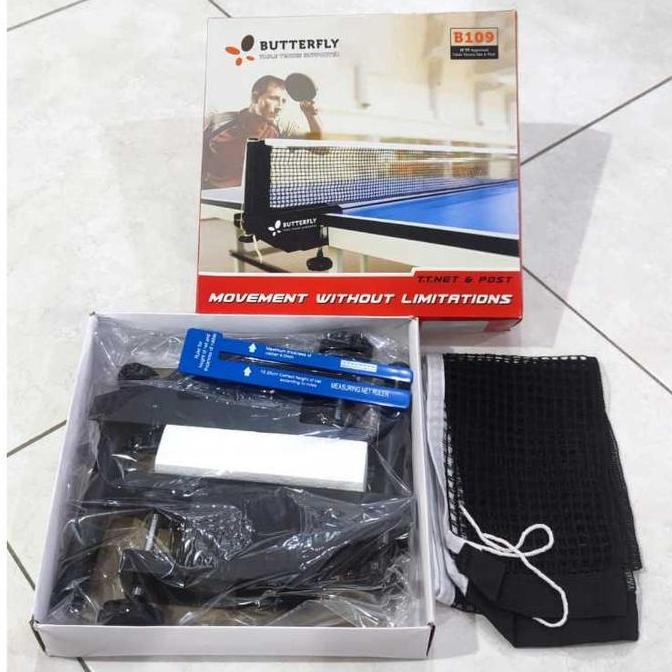 Tiang Net Tenis Meja Butterfly B 109 - Tiang Net pingpong Butterfly