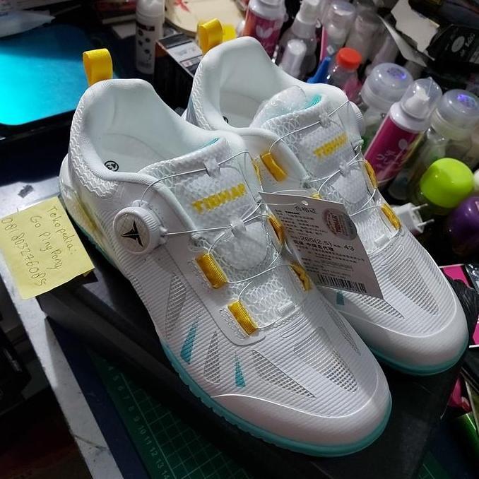 sepatu tibhar boa (tanpa mengikat tali sepatu)