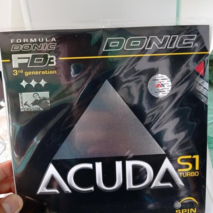KARET TENIS MEJA DONIC ACUDA S1 TURBO