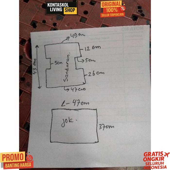 Quality Jok Kursi Roda Avico 871 Arjuna Original