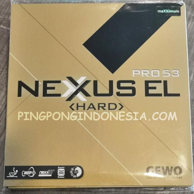 Gewo Nexxus EL Pro 53 - Karet Pingpong Tenis Meja Rubber