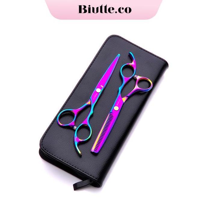 Biutte.co Set Gunting Rambut Professional Scissors 2 PCS - M132