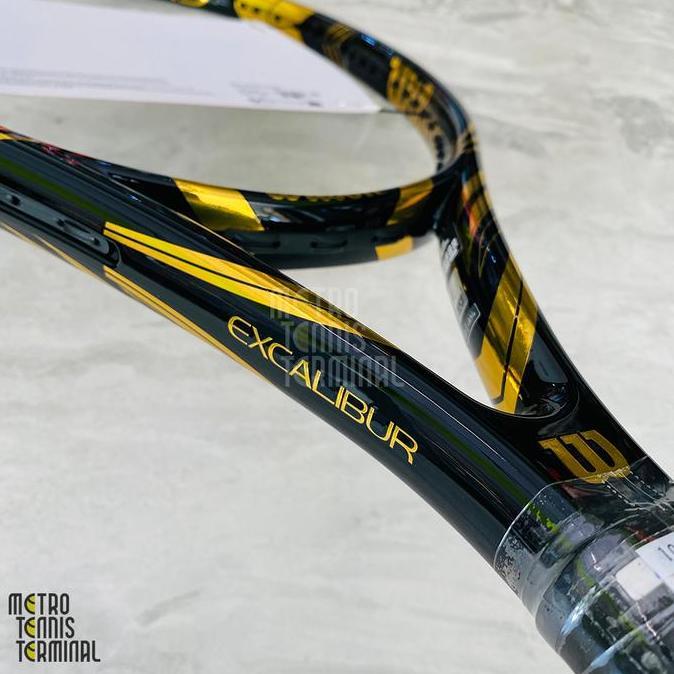 Wilson Excalibur BLX II 115 Black Gold 2024 Limited Edition Tennis Racket ( Raket Tenis Wilson Excal